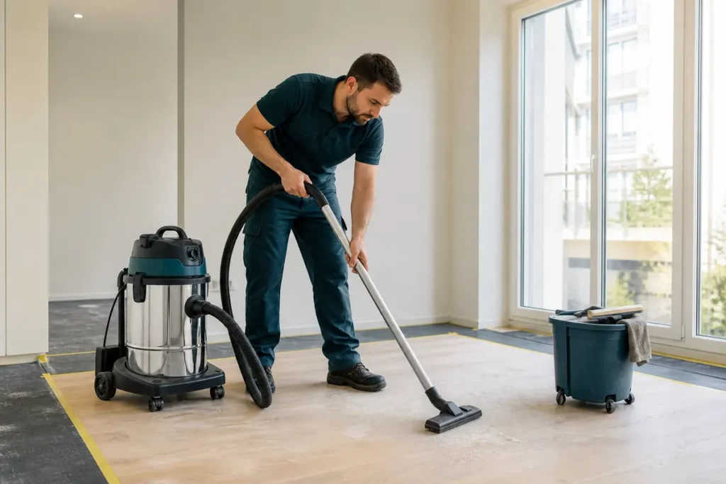 Professionelle Baureinigung nach einer Renovation in Zürich